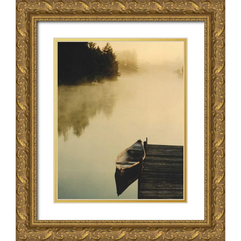 Plenitude II Gold Ornate Wood Framed Art Print with Double Matting by Lestage, Suzanne