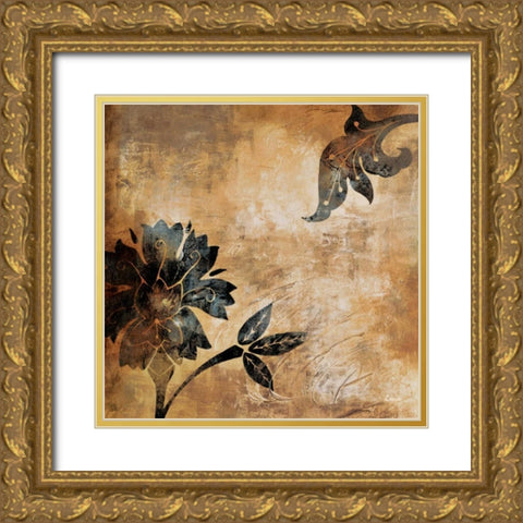 Coromandel I Gold Ornate Wood Framed Art Print with Double Matting by Linza, Loretta