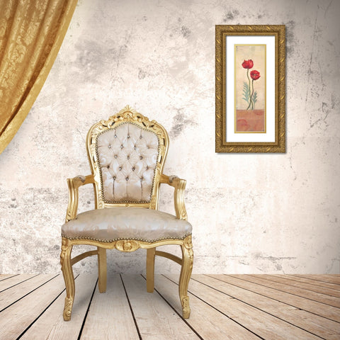 Circular Balance II Gold Ornate Wood Framed Art Print with Double Matting by Marque, Lucia