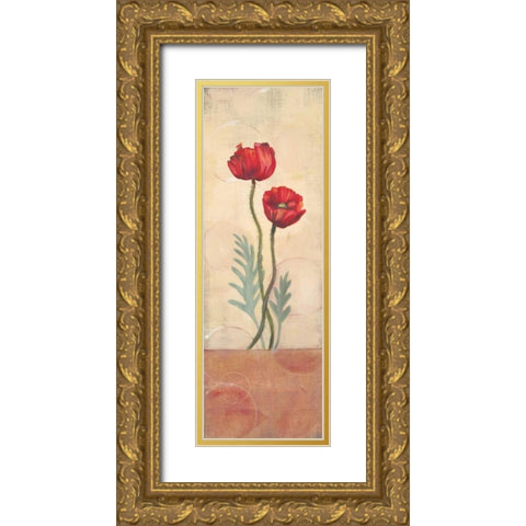 Circular Balance II Gold Ornate Wood Framed Art Print with Double Matting by Marque, Lucia