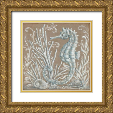 Ocean Wonder II Gold Ornate Wood Framed Art Print with Double Matting by McRostie, Kate