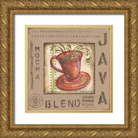 Cafe Valencia III Gold Ornate Wood Framed Art Print with Double Matting by McRostie, Kate