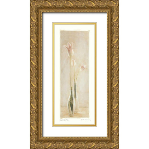 Quiet Light II Gold Ornate Wood Framed Art Print with Double Matting by Melious, Amy