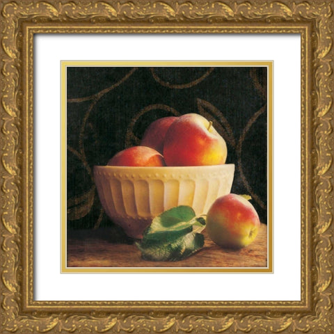 Frutta del Pranzo I Gold Ornate Wood Framed Art Print with Double Matting by Melious, Amy