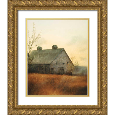 Avonlea I Gold Ornate Wood Framed Art Print with Double Matting by Melious, Amy