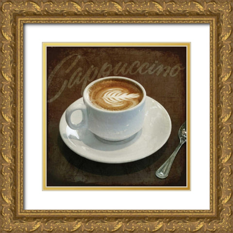 Cafe II Gold Ornate Wood Framed Art Print with Double Matting by Melious, Amy