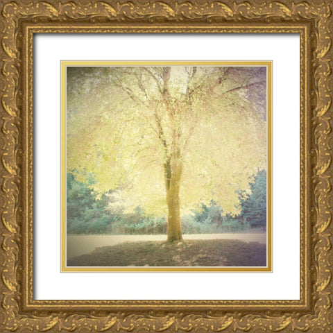 Strength Gold Ornate Wood Framed Art Print with Double Matting by Melious, Amy
