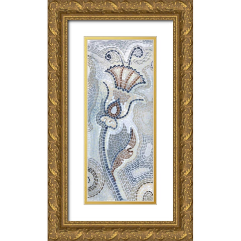 Glitz and Glamour I Gold Ornate Wood Framed Art Print with Double Matting by Ferry, Margaret