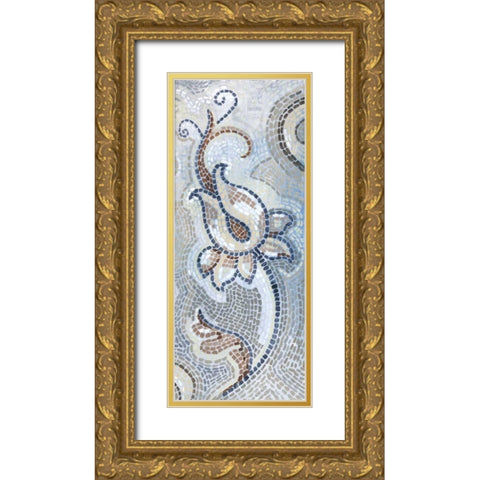 Glitz and Glamour II Gold Ornate Wood Framed Art Print with Double Matting by Ferry, Margaret