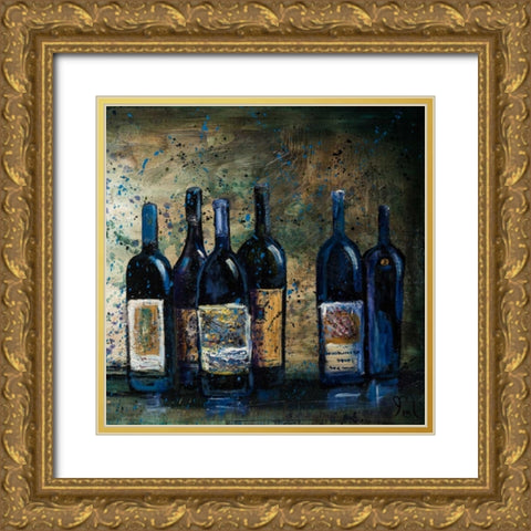 All my Favorites II Gold Ornate Wood Framed Art Print with Double Matting by Monahan, Jodi