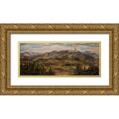 Bitterroot Valley II Gold Ornate Wood Framed Art Print with Double Matting by Monahan, Jodi