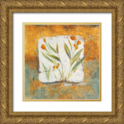 Rudiment II Gold Ornate Wood Framed Art Print with Double Matting by Martin, Cheryl