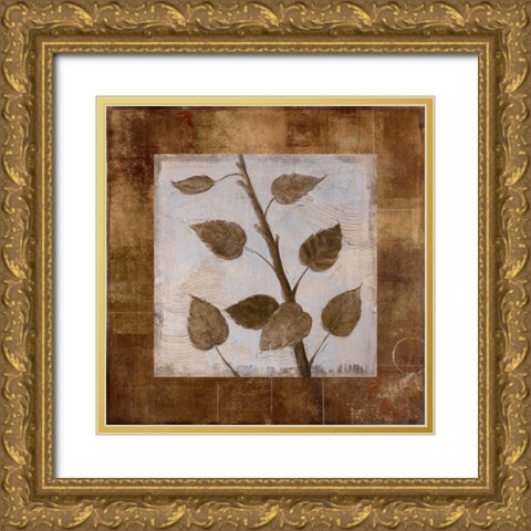 Birch Gold Ornate Wood Framed Art Print with Double Matting by Martin, Cheryl