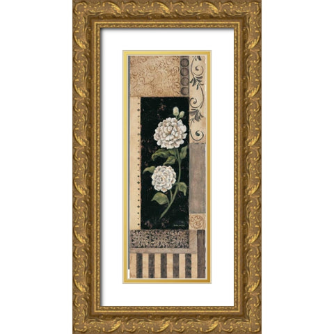Victorian Summer II Gold Ornate Wood Framed Art Print with Double Matting by Misa, Eva