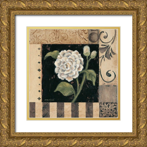 Victorian Summer IV Gold Ornate Wood Framed Art Print with Double Matting by Misa, Eva