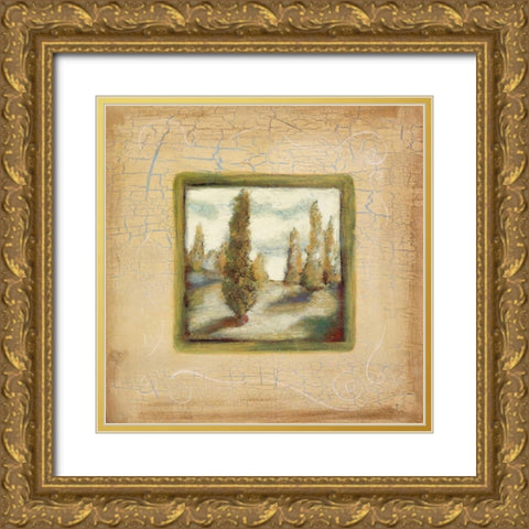 Summer Light I Gold Ornate Wood Framed Art Print with Double Matting by Osborne, Susan