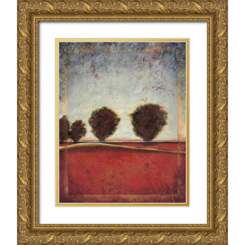 High Country I Gold Ornate Wood Framed Art Print with Double Matting by Osborne, Susan