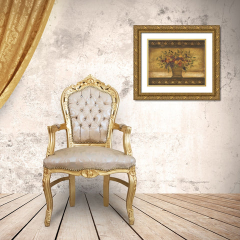 Old World Abundance I Gold Ornate Wood Framed Art Print with Double Matting by Poloson, Kimberly