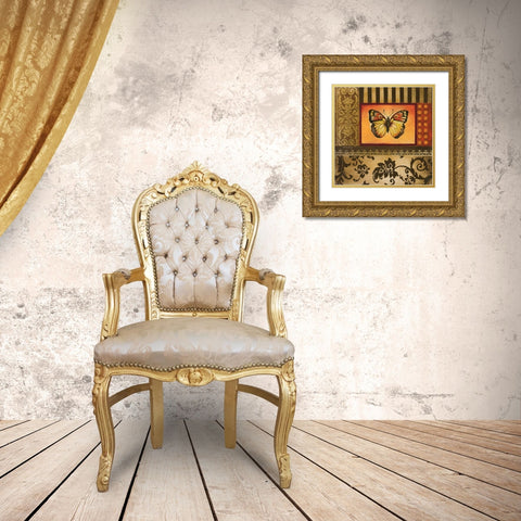 Over the Rainbow IV Gold Ornate Wood Framed Art Print with Double Matting by Poloson, Kimberly