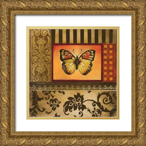 Over the Rainbow IV Gold Ornate Wood Framed Art Print with Double Matting by Poloson, Kimberly