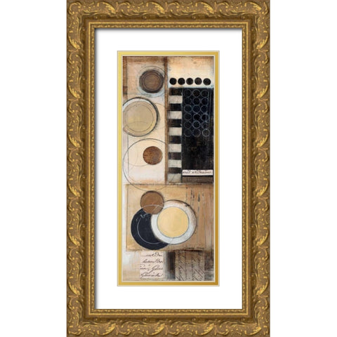 Rush Hour II Gold Ornate Wood Framed Art Print with Double Matting by Poloson, Kimberly