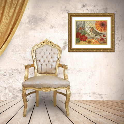 Marrakesh Dream II Gold Ornate Wood Framed Art Print with Double Matting by Poloson, Kimberly