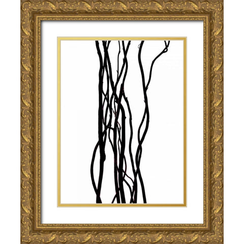 Uno sguardo d amore Gold Ornate Wood Framed Art Print with Double Matting by Burkhart, Monika