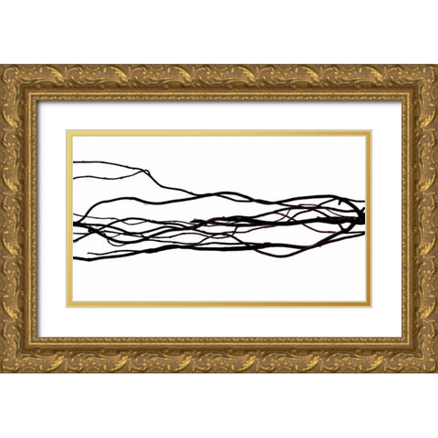 Im Sorry for What I Said Gold Ornate Wood Framed Art Print with Double Matting by Burkhart, Monika