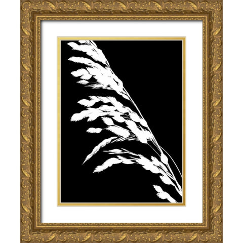 Soliloquy Reverse I Gold Ornate Wood Framed Art Print with Double Matting by Burkhart, Monika