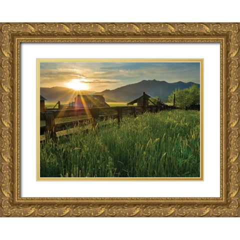 Walker Basin I Gold Ornate Wood Framed Art Print with Double Matting by Geistweite, Mark