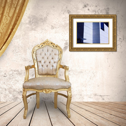 Shadows and Walls I Gold Ornate Wood Framed Art Print with Double Matting by Hausenflock, Alan