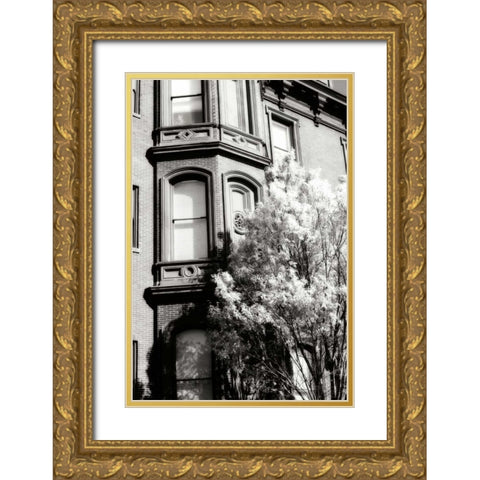 Main Street Elegance II Gold Ornate Wood Framed Art Print with Double Matting by Hausenflock, Alan