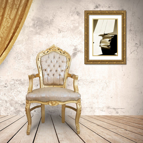 Tomcat I Gold Ornate Wood Framed Art Print with Double Matting by Hausenflock, Alan