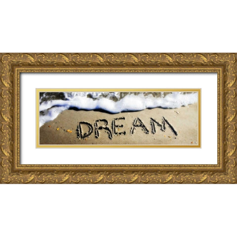 Dream Gold Ornate Wood Framed Art Print with Double Matting by Hausenflock, Alan