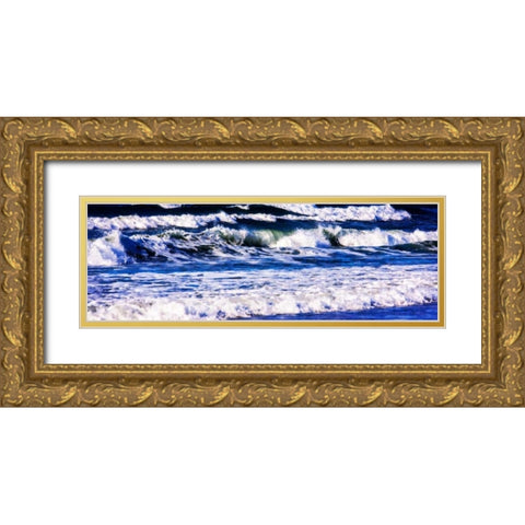 Approaching Storm I Gold Ornate Wood Framed Art Print with Double Matting by Hausenflock, Alan