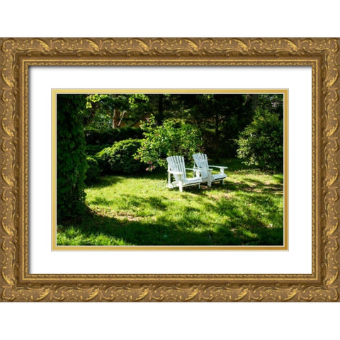 Together I Gold Ornate Wood Framed Art Print with Double Matting by Hausenflock, Alan