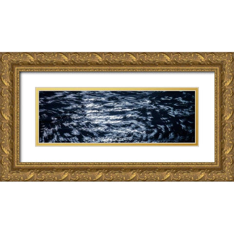 Ebb Tide I Gold Ornate Wood Framed Art Print with Double Matting by Hausenflock, Alan