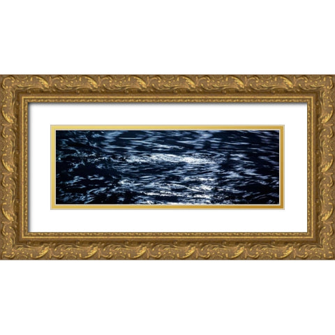 Ebb Tide II Gold Ornate Wood Framed Art Print with Double Matting by Hausenflock, Alan