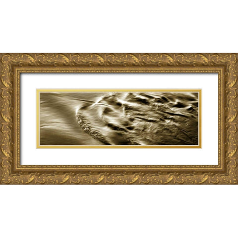 Rippling Waters II Gold Ornate Wood Framed Art Print with Double Matting by Hausenflock, Alan