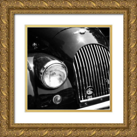 Vintage Roadster I Gold Ornate Wood Framed Art Print with Double Matting by Hausenflock, Alan