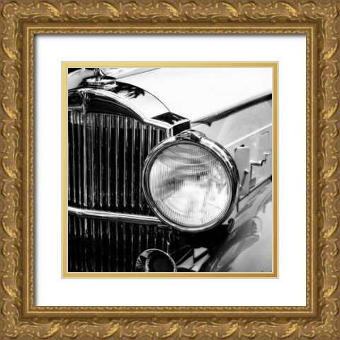 Vintage Roadster II Gold Ornate Wood Framed Art Print with Double Matting by Hausenflock, Alan