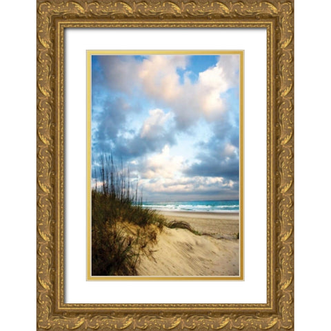 Cotton Candy Sunrise I Gold Ornate Wood Framed Art Print with Double Matting by Hausenflock, Alan