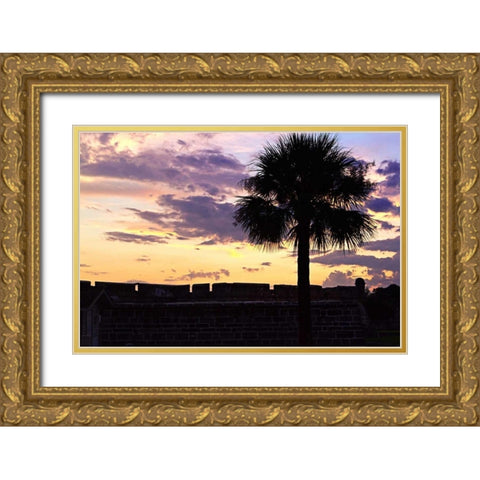 Days End I Gold Ornate Wood Framed Art Print with Double Matting by Hausenflock, Alan