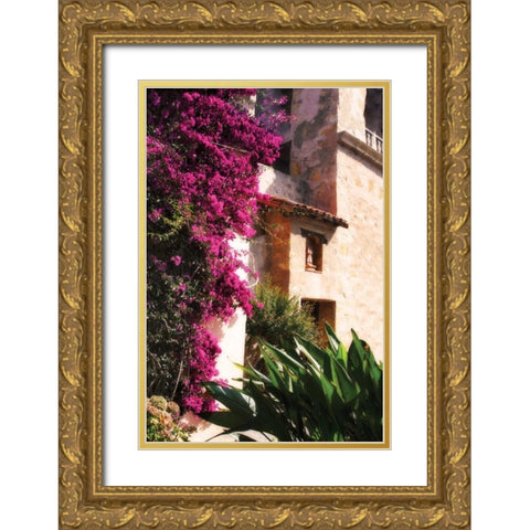 The Old Mission I Gold Ornate Wood Framed Art Print with Double Matting by Hausenflock, Alan