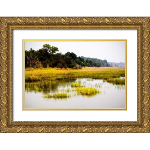 The Sanctuary I Gold Ornate Wood Framed Art Print with Double Matting by Hausenflock, Alan