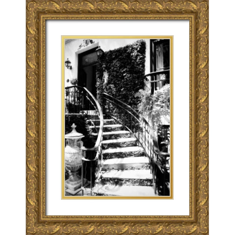 Savannah Style I Gold Ornate Wood Framed Art Print with Double Matting by Hausenflock, Alan