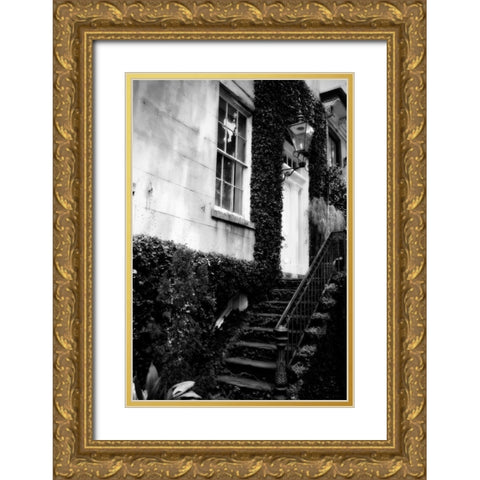 Savannah Style II Gold Ornate Wood Framed Art Print with Double Matting by Hausenflock, Alan