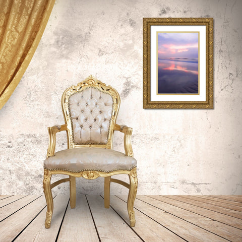 Wrightsville Sunrise I Gold Ornate Wood Framed Art Print with Double Matting by Hausenflock, Alan