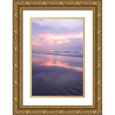 Wrightsville Sunrise I Gold Ornate Wood Framed Art Print with Double Matting by Hausenflock, Alan