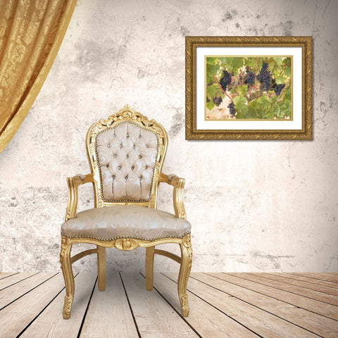Low Hanging Fruit Gold Ornate Wood Framed Art Print with Double Matting by Johnson, George